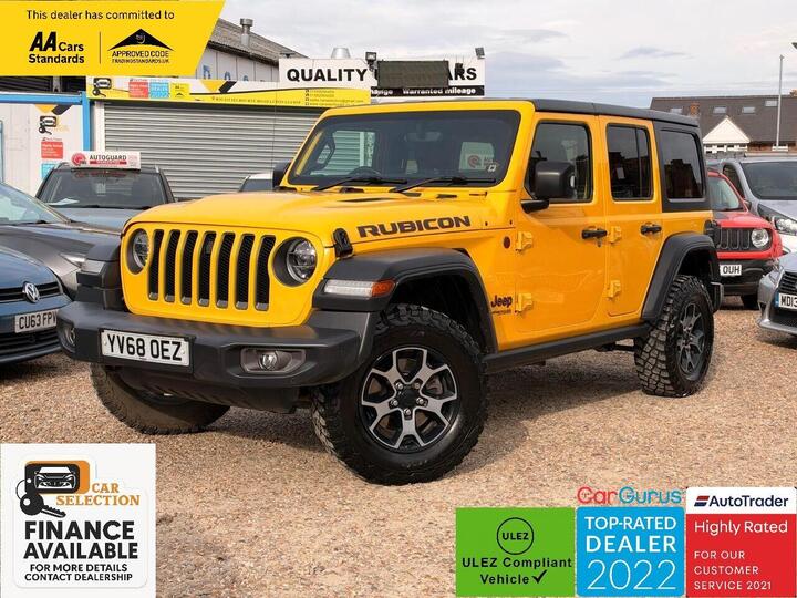 Jeep Wrangler 2.2 MultiJetII Rubicon Auto 4WD Euro 6 (s/s) 4dr
