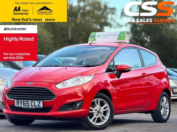 Ford Fiesta 1.25 Zetec Euro 6 3dr