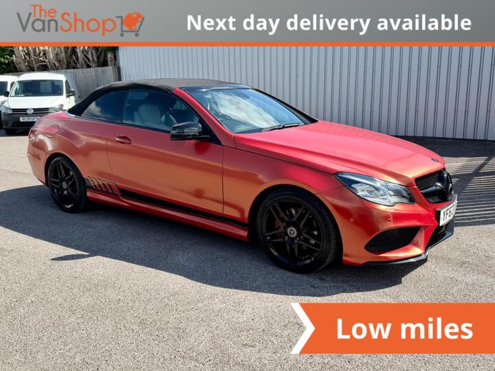 Mercedes-Benz E Class 2.1 E220 CDI AMG Sport Cabriolet G-Tronic+ Euro 5 (s/s) 2dr