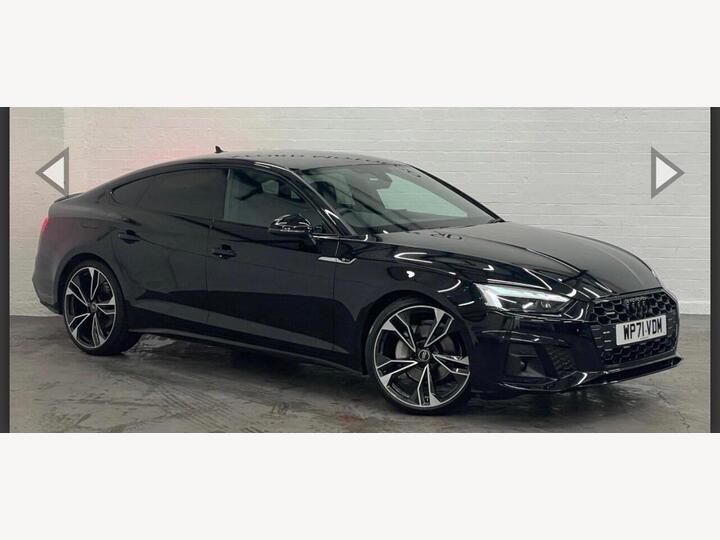 Audi A5 2.0 TDI 40 Black Edition Sportback S Tronic Quattro Euro 6 (s/s) 5dr