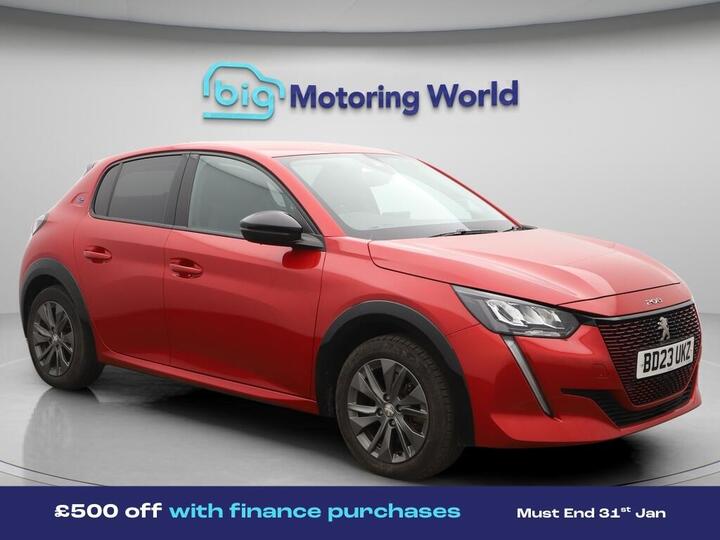 Peugeot E-208 50kWh Allure Premium + Auto 5dr (7.4kW Charger)