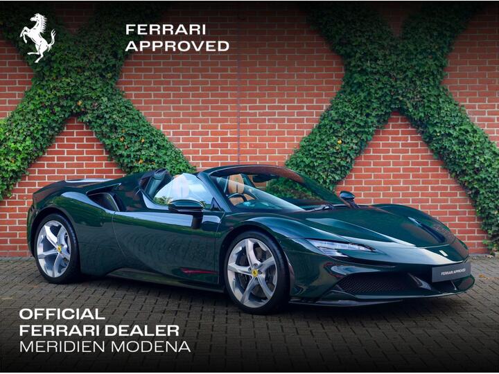 Ferrari SF90 Spider 4.0T V8 7.9kWh F1 DCT 4WD Euro 6 (s/s) 2dr