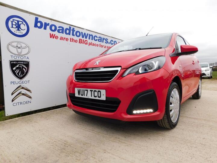 Peugeot 108 1.0 Active Euro 6 5dr Peugeot 108 1.0 Active Euro 6 5dr
