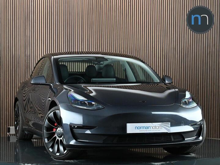 Tesla Model 3 (Dual Motor) Performance Auto 4WDE 4dr (Performance Upgrade)