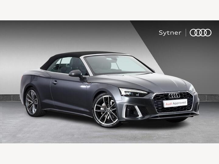 Audi A5 Cabriolet 2.0 TFSI 40 S Line S Tronic Euro 6 (s/s) 2dr