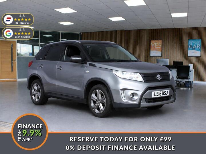 Suzuki VITARA 1.6 SZ-T Euro 6 (s/s) 5dr