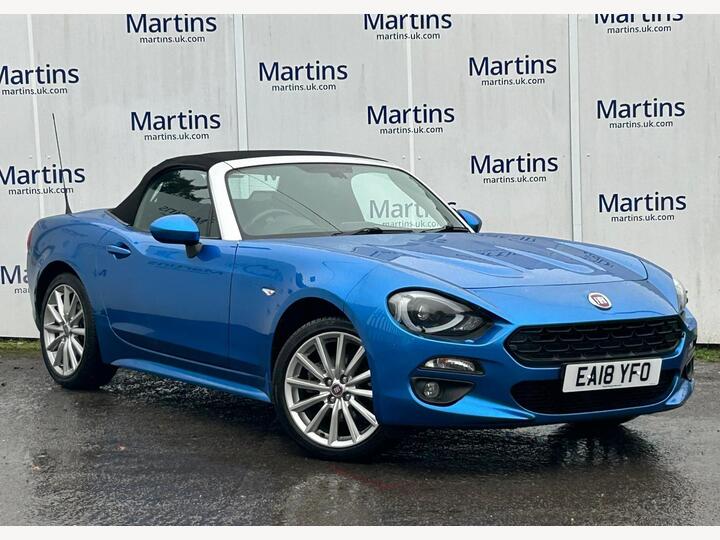 Fiat 124 Spider 1.4 MultiAir Lusso Plus Euro 6 2dr Fiat 124 Spider 1.4 MultiAir Lusso Plus Euro 6 2dr