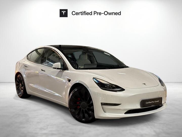 Tesla Model 3 (Dual Motor) Performance Auto 4WDE 4dr (Performance Upgrade)