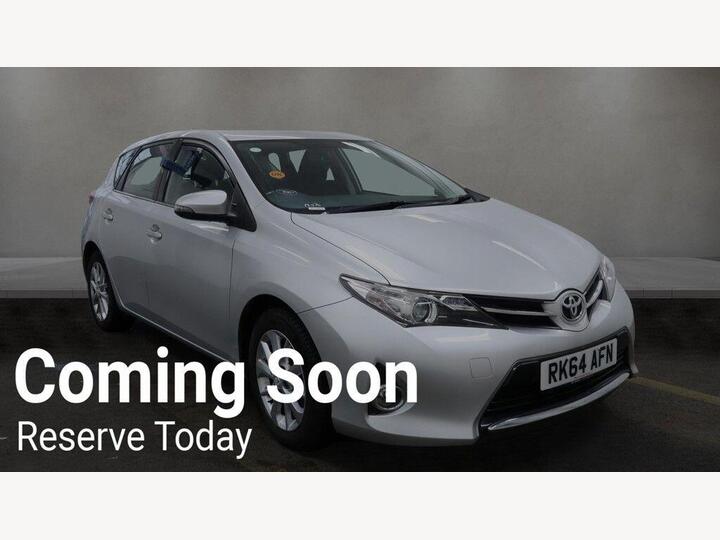 Toyota Auris 1.6 V-Matic Icon Euro 5 5dr Toyota Auris 1.6 V-Matic Icon Euro 5 5dr