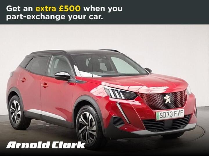 Peugeot E-2008 50kWh GT Auto 5dr (7kW Charger)