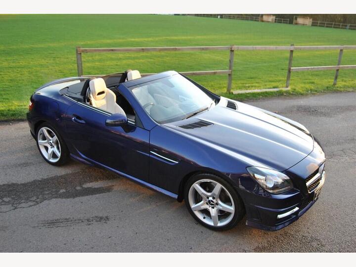 Mercedes-Benz SLK 1.8 SLK200 BlueEfficiency AMG Sport G-Tronic+ Euro 5 (s/s) 2dr