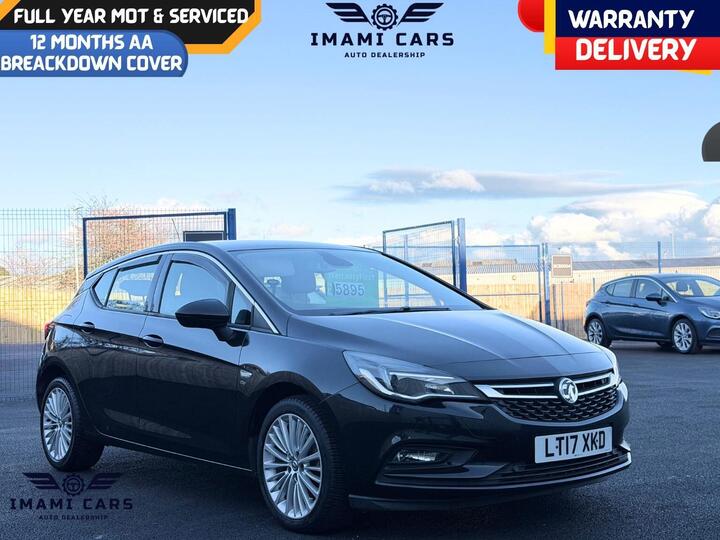 Vauxhall Astra 1.6 CDTi BlueInjection Elite Auto Euro 6 5dr