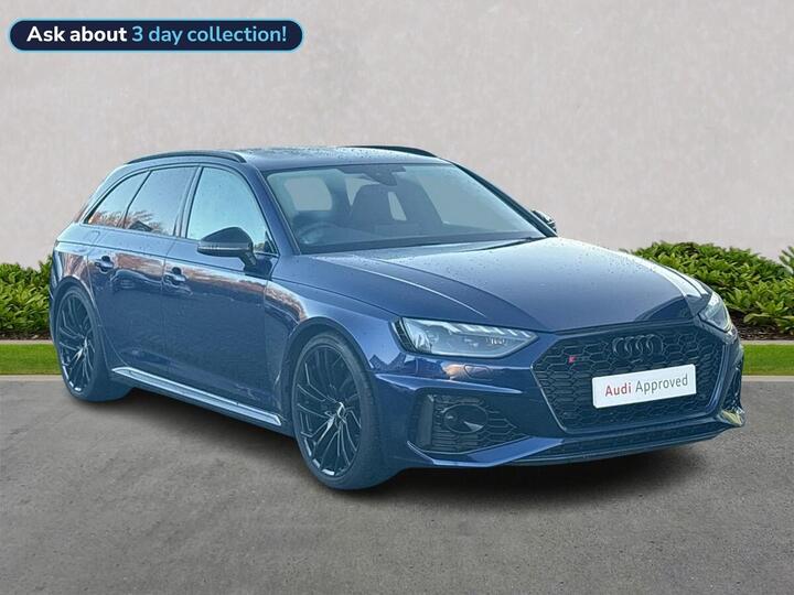 Audi RS4 2.9 TFSI V6 Carbon Black Tiptronic Quattro Euro 6 (s/s) 5dr Audi RS4 2.9 TFSI V6 Carbon Black Tiptronic Quattro Euro 6 (s/s) 5dr