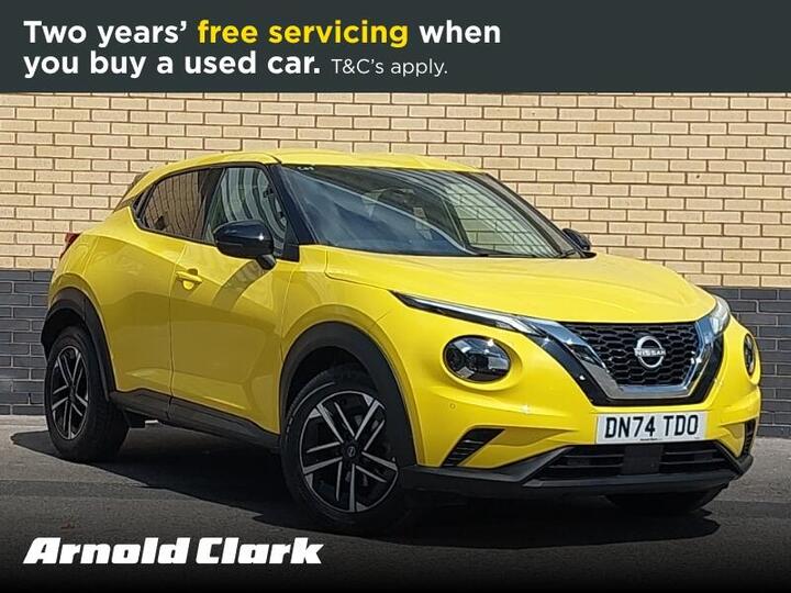Nissan Juke 1.0 DIG-T N-Connecta DCT Auto Euro 6 (s/s) 5dr