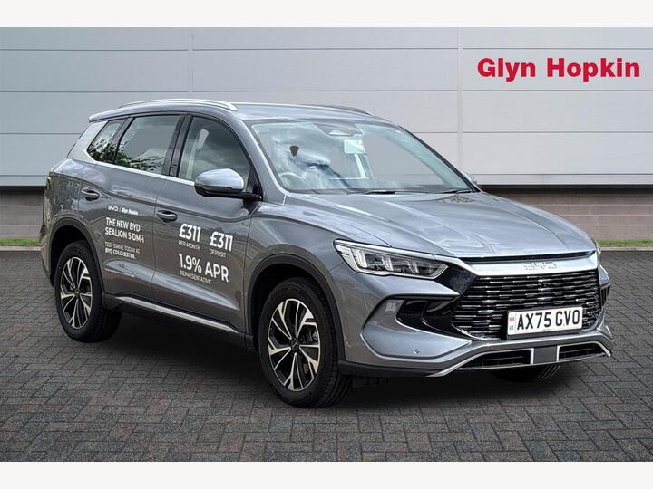 BYD Sealion 5 1.5 18.3kWh Design CVT Auto Euro 6 (s/s) 5dr