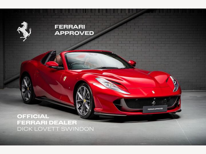 Ferrari 812 GTS 6.5 V12 Spider F1 DCT Euro 6 (s/s) 2dr Ferrari 812 GTS 6.5 V12 Spider F1 DCT Euro 6 (s/s) 2dr