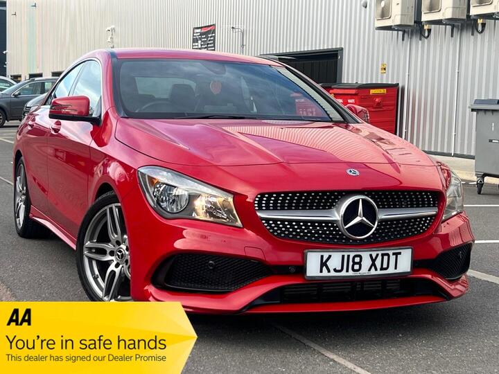 Mercedes-Benz CLA 1.6 CLA180 AMG Line Edition Coupe 7G-DCT Euro 6 (s/s) 4dr