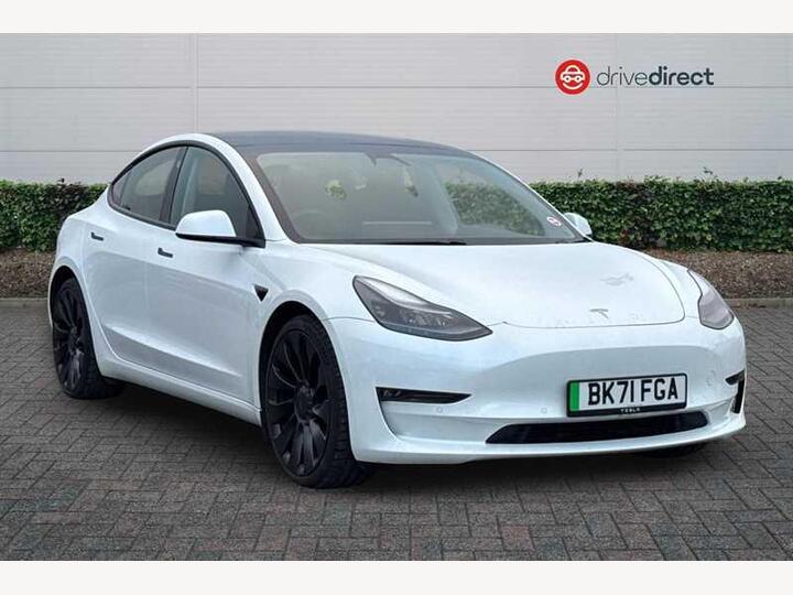 Tesla MODEL 3 (Dual Motor) Performance Auto 4WDE 4dr (Performance Upgrade)