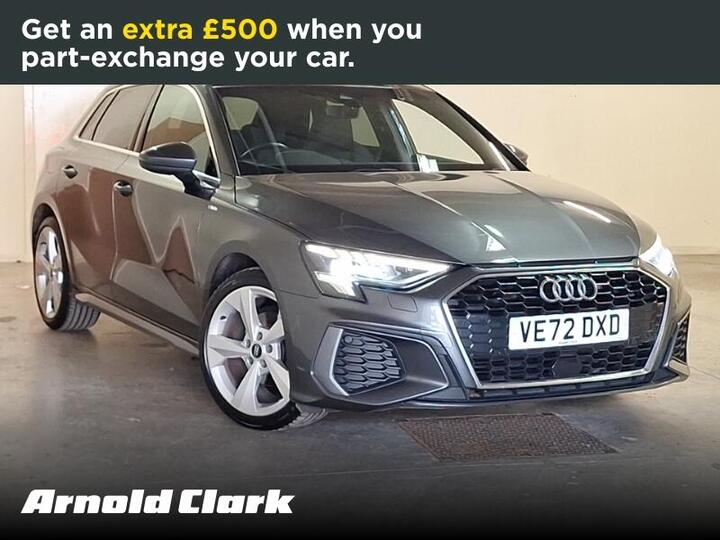 Audi A3 1.0 TFSI 30 S Line Sportback S Tronic Euro 6 (s/s) 5dr