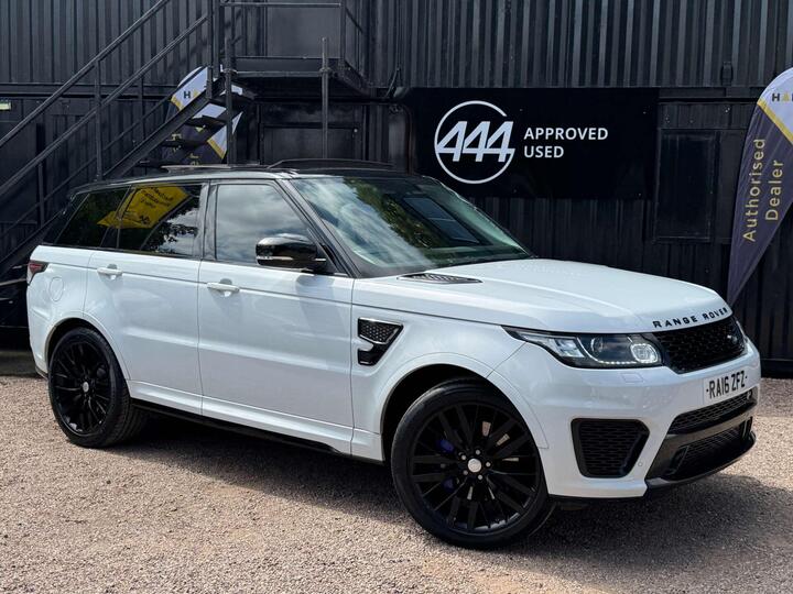 Land Rover RANGE ROVER SPORT 5.0 V8 SVR Auto 4WD Euro 6 (s/s) 5dr