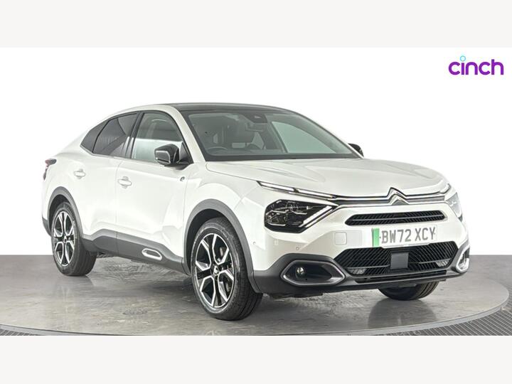 Citroen E-C4 X 50kWh Shine Plus Fastback Auto 4dr (7.4kW Charger)