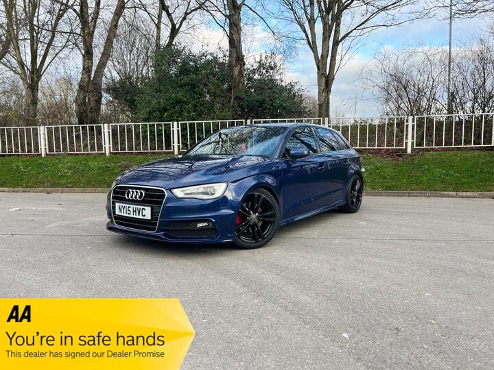 Audi A3 2.0 TDI S Line Sportback S Tronic Quattro Euro 6 (s/s) 5dr
