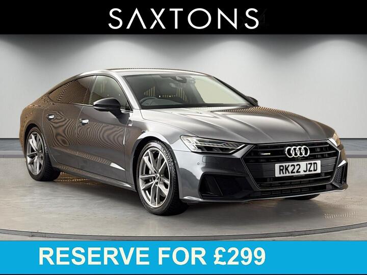 Audi A7 3.0 TFSI V6 55 Black Edition Sportback S Tronic Quattro Euro 6 (s/s) 5dr