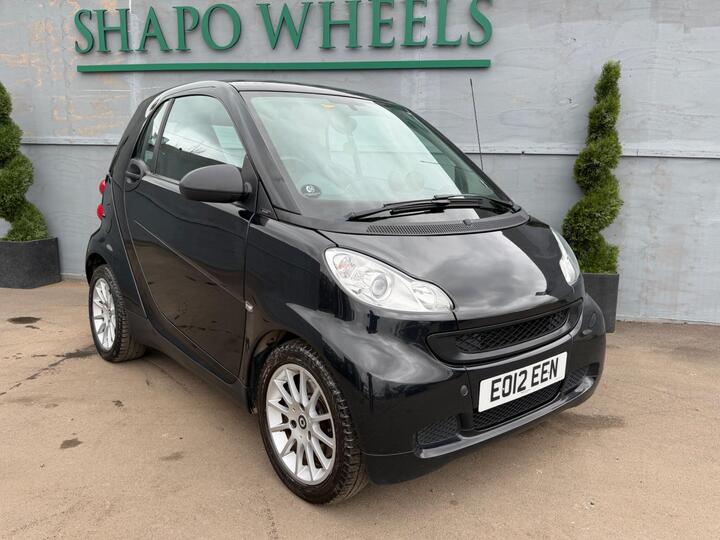 Smart Fortwo 1.0 MHD Passion SoftTouch Euro 5 (s/s) 2dr Smart Fortwo 1.0 MHD Passion SoftTouch Euro 5 (s/s) 2dr