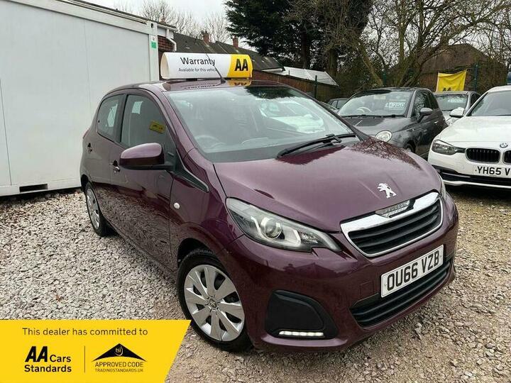 Peugeot 108 1.0 Active Euro 6 5dr Peugeot 108 1.0 Active Euro 6 5dr
