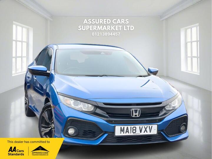 Honda CIVIC 1.0 VTEC Turbo SR CVT Euro 6 (s/s) 5dr