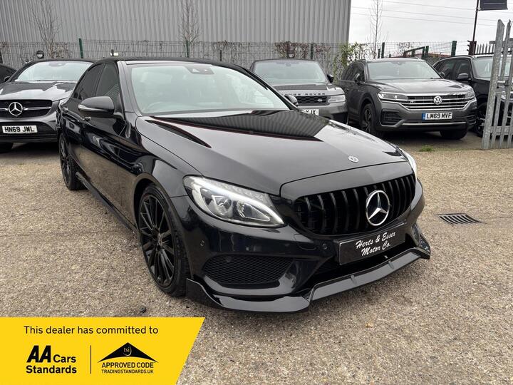 Mercedes-Benz C Class 2.0 C200 AMG Line (Premium Plus) G-Tronic+ Euro 6 (s/s) 4dr