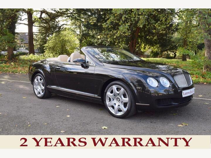 Bentley Continental 6.0 W12 GTC Auto 4WD Euro 4 2dr