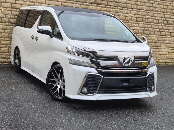 Toyota Vellfire ZA G EDITION ALPINE BODYKIT 7 SEATER 5DR