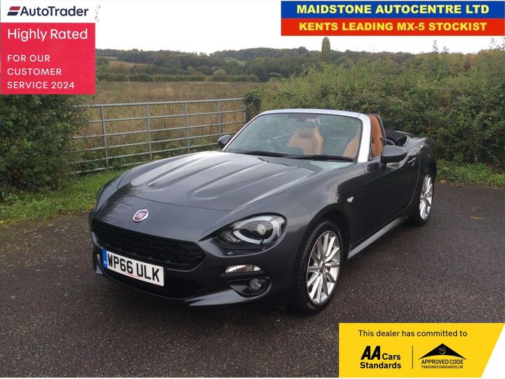 Fiat 124 Spider 1.4 MultiAir Lusso Plus Euro 6 2dr Fiat 124 Spider 1.4 MultiAir Lusso Plus Euro 6 2dr