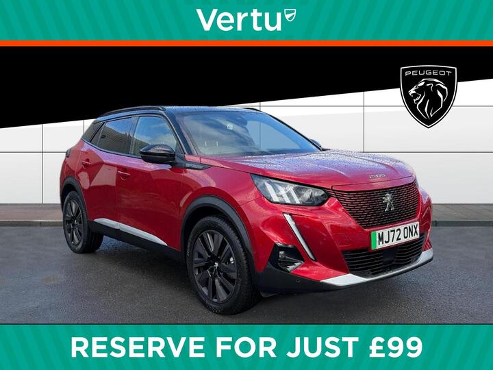 Peugeot 2008 50kWh GT Premium Auto 5dr (7kW Charger) Peugeot 2008 50kWh GT Premium Auto 5dr (7kW Charger)
