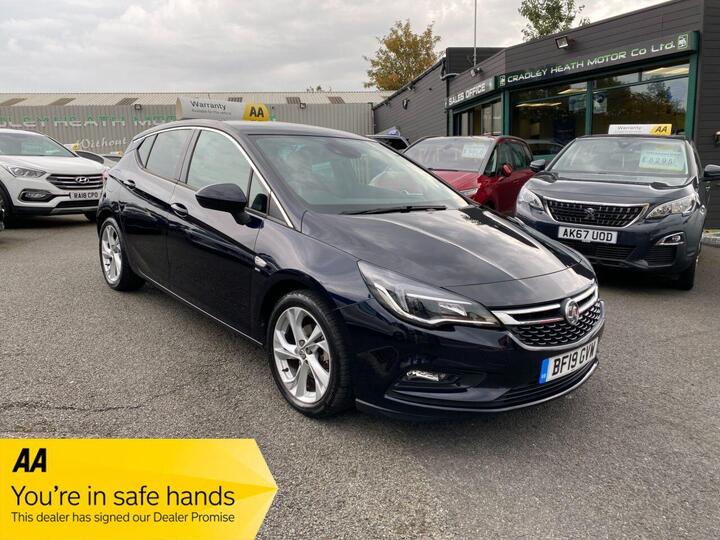 Vauxhall ASTRA 1.4i Turbo SRi Euro 6 5dr