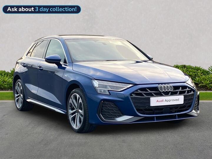 Audi A3 1.5 TFSIe S Line Sportback S Tronic Euro 6 (s/s) 5dr 17.9kWh