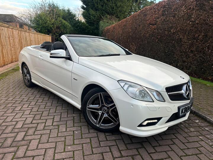 Mercedes-Benz E Class 3.0 E350 CDI V6 BlueEfficiency Sport Cabriolet G-Tronic Euro 5 2dr