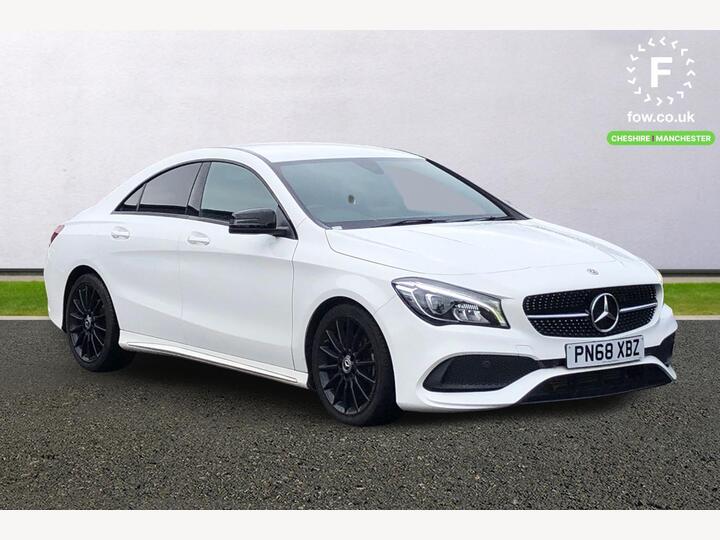 Mercedes-Benz Cla Class 1.6 CLA200 AMG Line Night Edition Coupe 7G-DCT Euro 6 (s/s) 4dr
