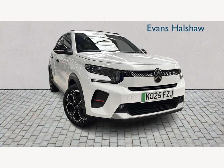 Citroen E-C3 ELECTRIC HATCHBACK Standard Range 44kWh MAX Auto 5dr (7.4kW Charger) Citroen E-C3 ELECTRIC HATCHBACK Standard Range 44kWh MAX Auto 5dr (7.4kW Charger)