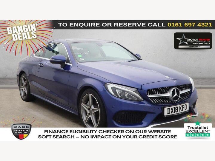 Mercedes-Benz C-CLASS 2.0 C200 AMG Line (Premium) G-Tronic+ Euro 6 (s/s) 2dr Mercedes-Benz C-CLASS 2.0 C200 AMG Line (Premium) G-Tronic+ Euro 6 (s/s) 2dr