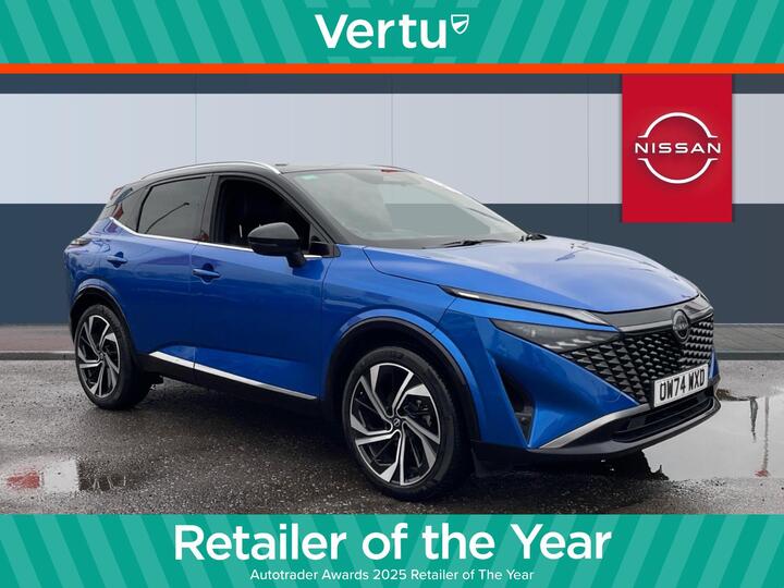 Nissan Qashqai 1.3 DIG-T MHEV Tekna+ Euro 6 (s/s) 5dr Nissan Qashqai 1.3 DIG-T MHEV Tekna+ Euro 6 (s/s) 5dr