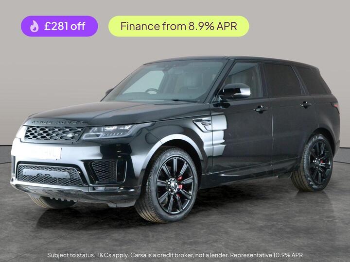 Land Rover Range Rover Sport 2.0 P400e 13.1kWh HSE Dynamic Black Auto 4WD Euro 6 (s/s) 5dr
