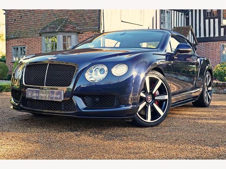 Bentley CONTINENTAL 4.0 V8 GTC S Auto 4WD Euro 6 2dr