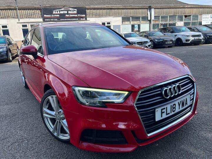 Audi A3 2.0 TDI S Line Sportback Euro 6 (s/s) 5dr