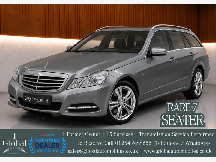 Mercedes-Benz E CLASS 2.1 E220 CDI BlueEfficiency Avantgarde Tiptronic Euro 5 5dr Mercedes-Benz E CLASS 2.1 E220 CDI BlueEfficiency Avantgarde Tiptronic Euro 5 5dr