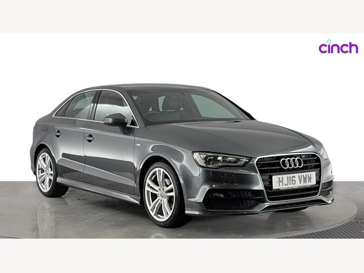 Audi A3 1.4 TFSI CoD S Line Euro 6 (s/s) 4dr (Nav)