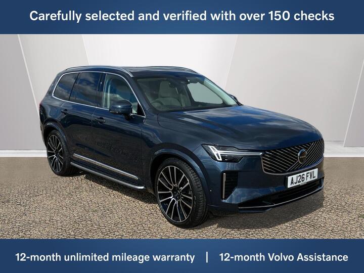 Volvo XC90 2.0 T8 18.8kWh Ultra Bright Auto 4WD Euro 6 (s/s) 5dr