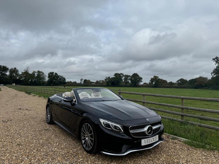 Mercedes-Benz S Class 4.7 S500 V8 AMG Line (Premium) Cabriolet G-Tronic Euro 6 (s/s) 2dr