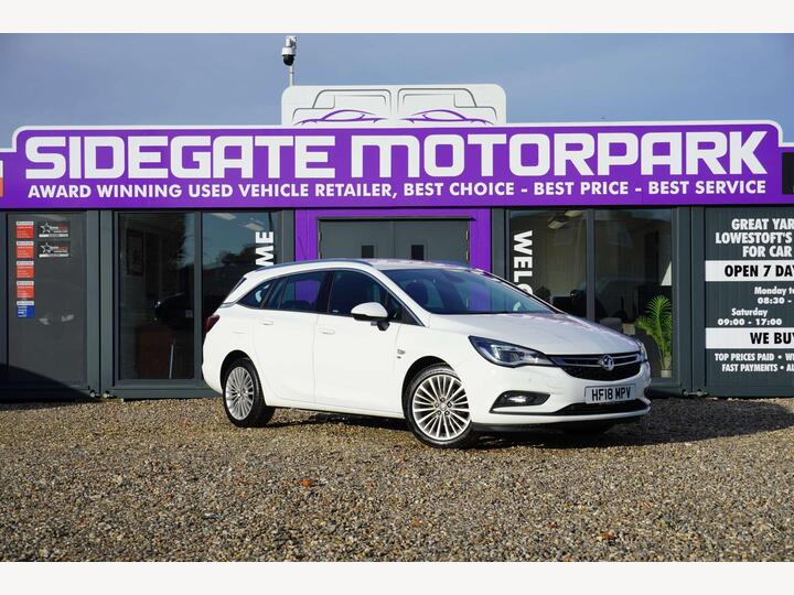 Vauxhall Astra 1.4i Turbo Elite Sports Tourer Euro 6 5dr